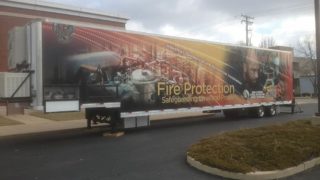 UA Fire Protection Training Trailer