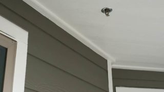 Fire Sprinkler Head in Balcony Ceiling- Victaulic Flexible Dry Fire Sprinklers