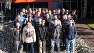 Saucon Valley High School’s (SVHS) Project Lead the Way (PLTW) Engineering Program Students - 2016 - Victaulic Visit