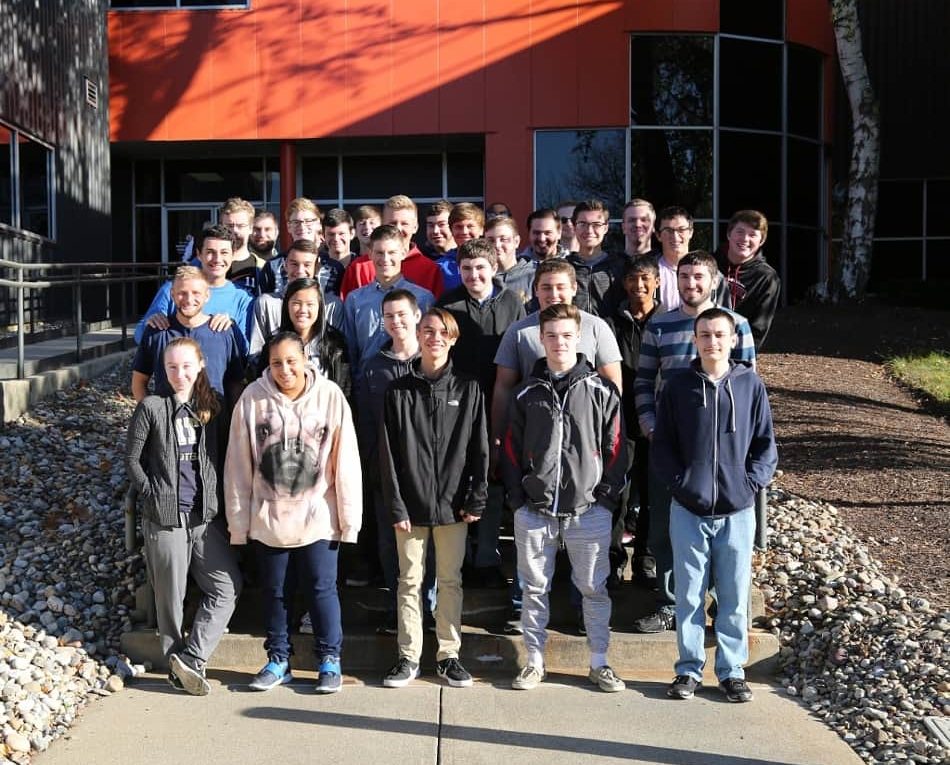 Saucon Valley High School’s (SVHS) Project Lead the Way (PLTW) Engineering Program Students - 2016 - Victaulic Visit