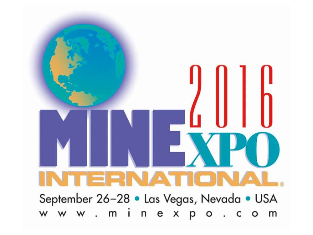 2016 International MINExpo Sign