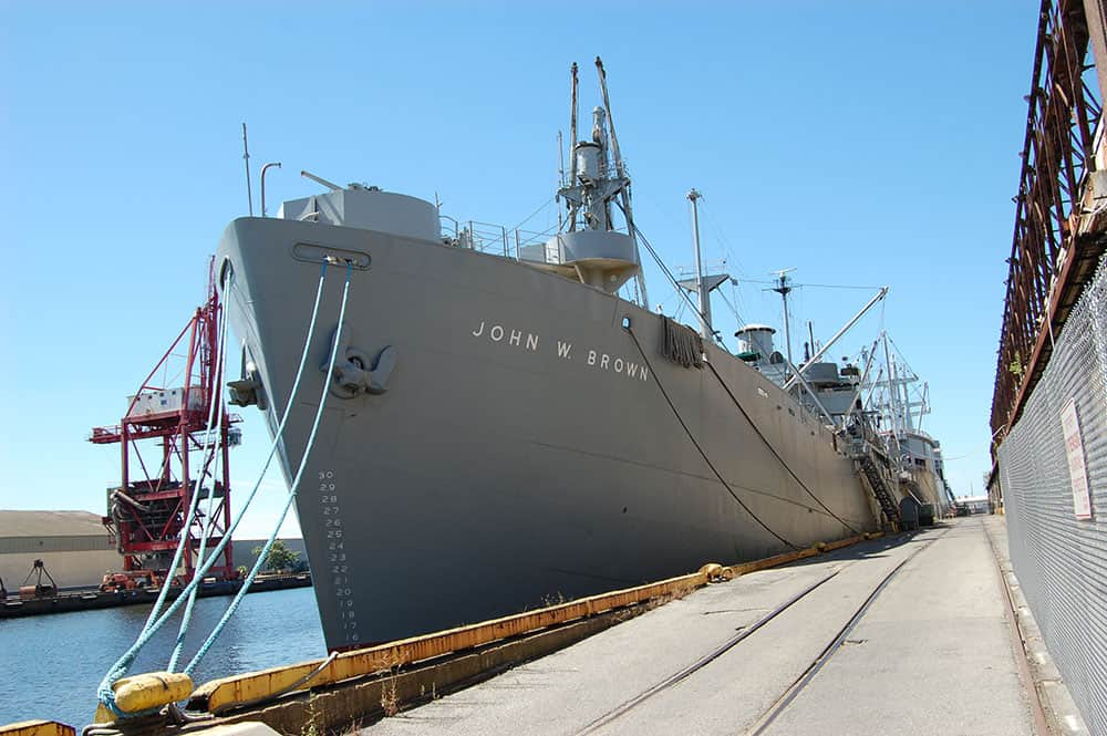 The SS John W. Brown- demonstrates the reliability of Victaulic grooved couplings