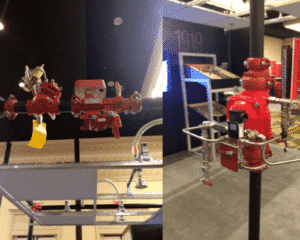 Victaulic's NFSA 2015 Booth featuring Fire Flow Control and Sprinkler solutions