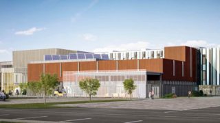 Sheridan College exterior rendering