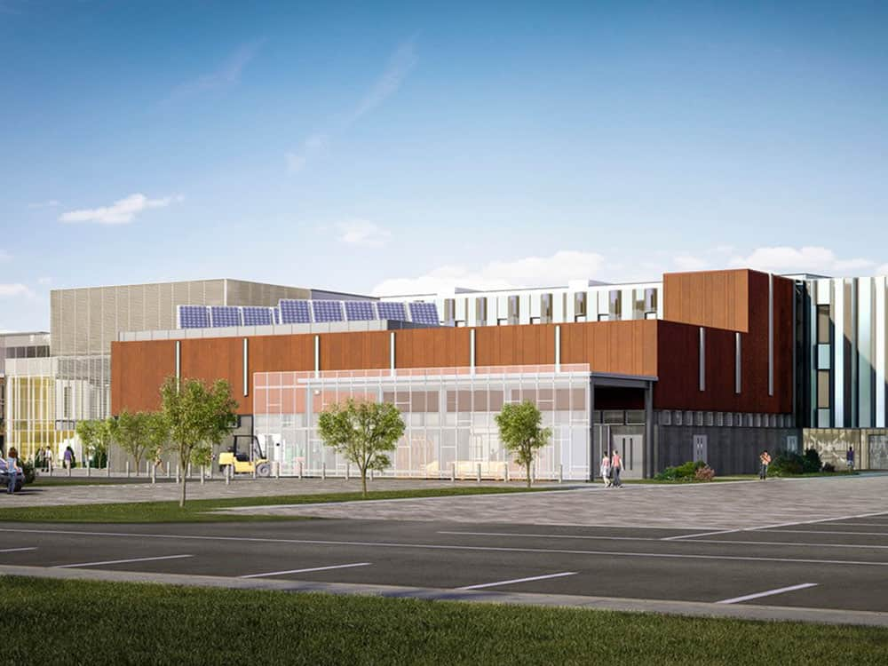 Sheridan College exterior rendering