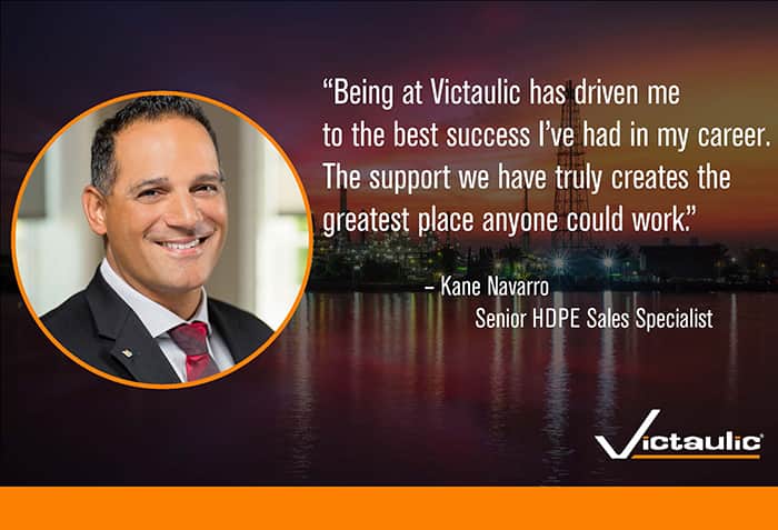 A quote from a Victaulic HDPE Sales Specialist.