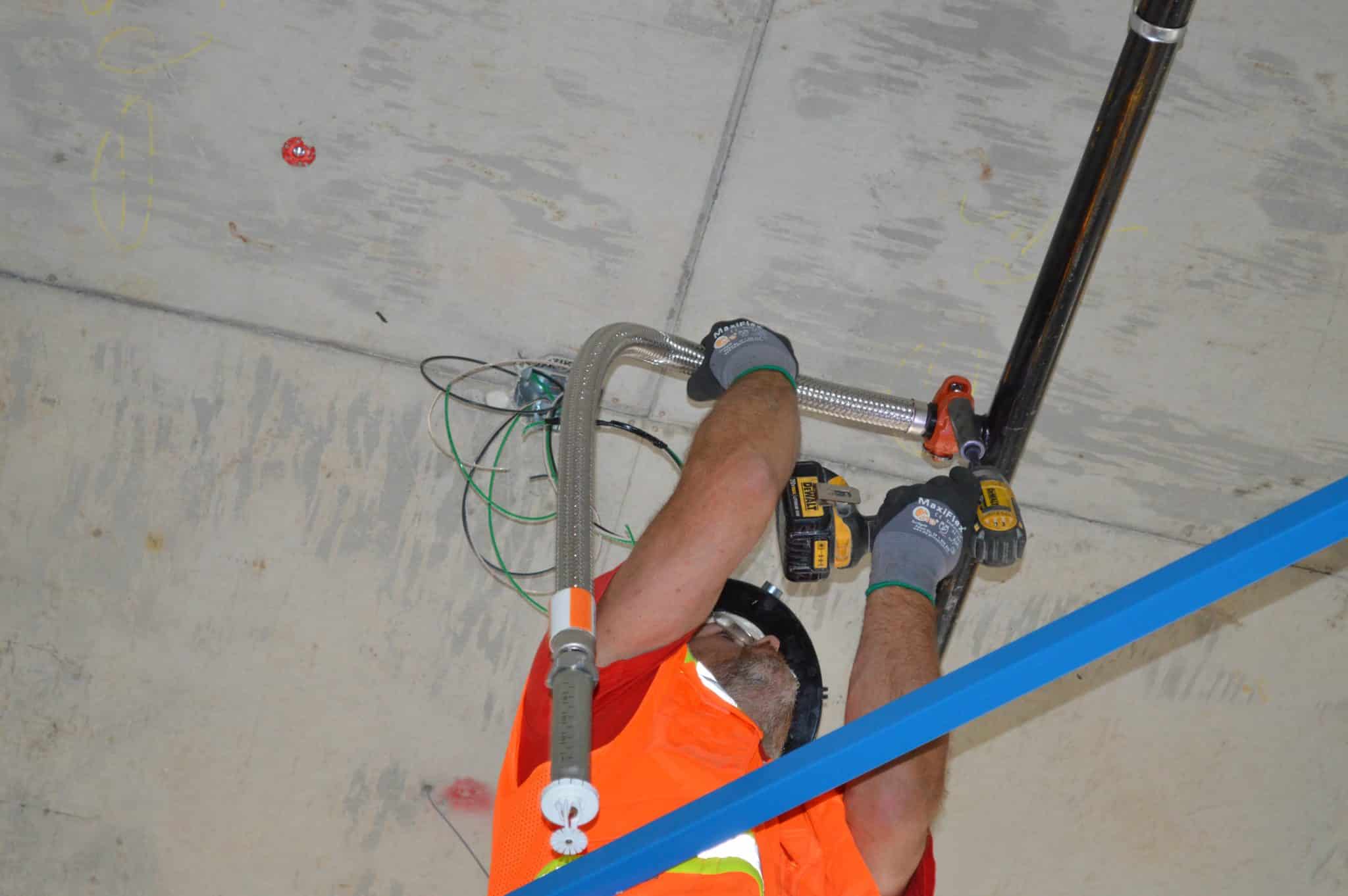 Save Time & Reduce Mess During a Sprinkler System Retrofit