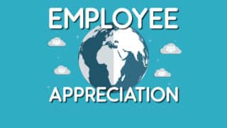 Image: Globe - Text: Employee Appreciation