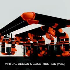 虚拟设计与建造, VDC, CPS, 施工配管服务