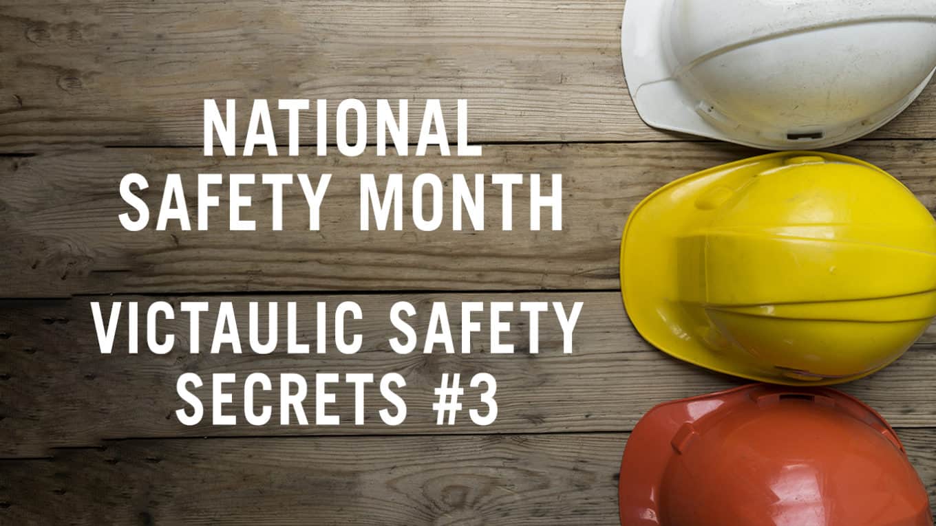 National Safety Month - Victaulic Sicherheitsgeheimnis Nr. 3: Welchen Zusammenhang gibt es zwischen Abfallvermeidung und Sicherheit?
