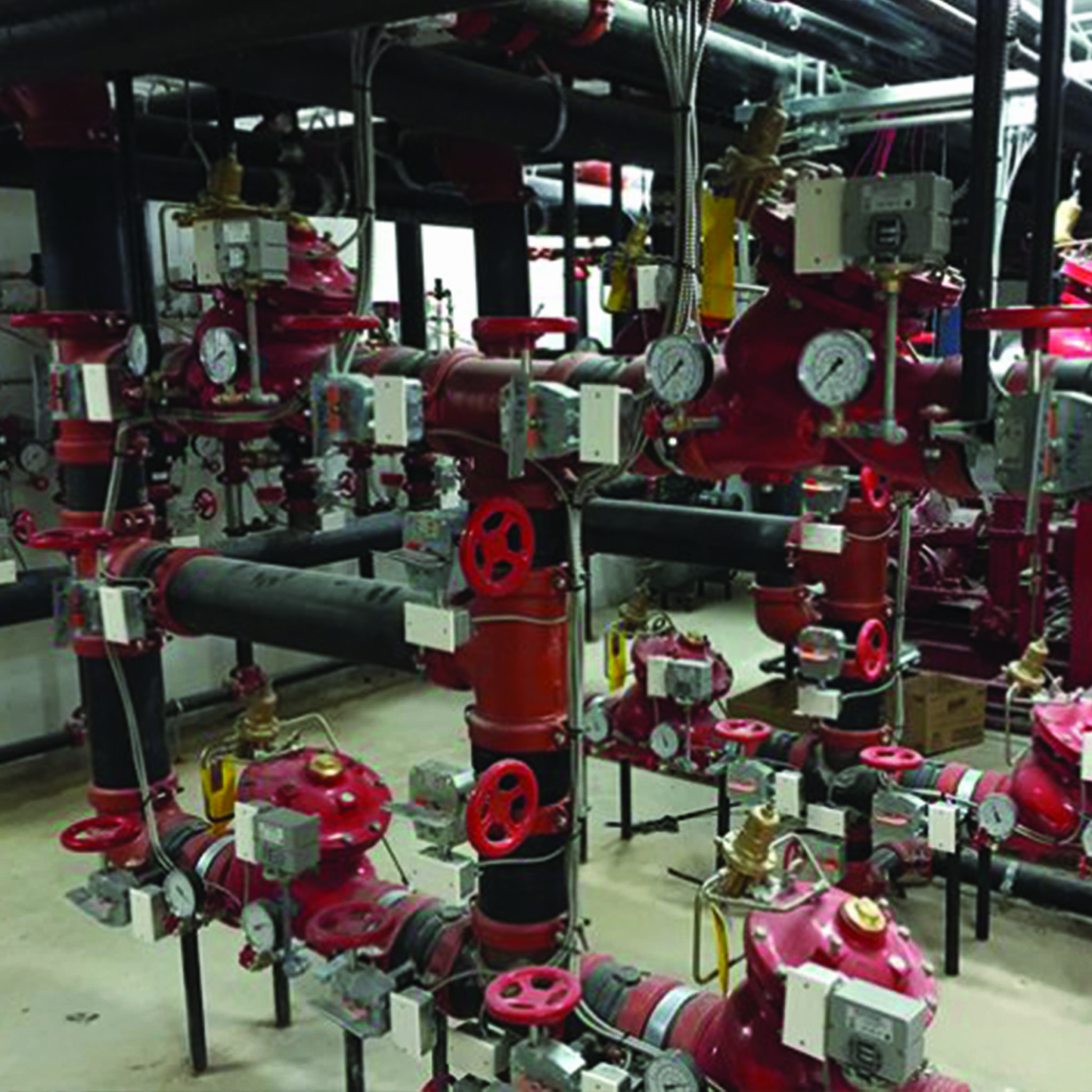 Válvulas de control hidráulico para protección contra incendios