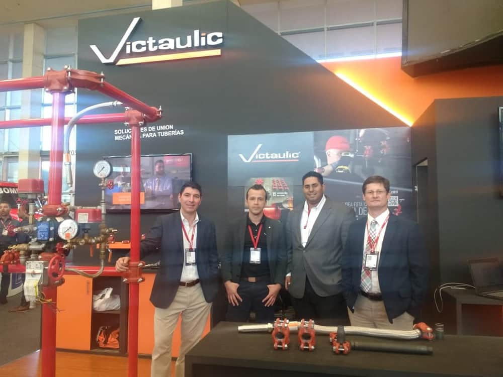 Victaulic at International Security Fair Expo in Seguridad Colombia