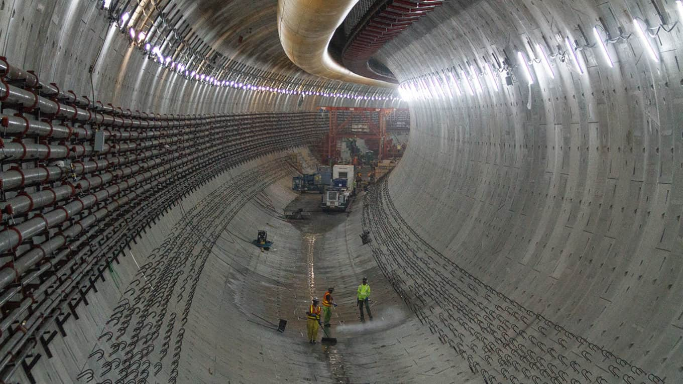 Victaulic couplings in enclosed spaces - Shinn Tunnel