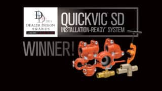 Victaulic QuickVic™ SD Receives ACHR News 2019 Dealer Design Award