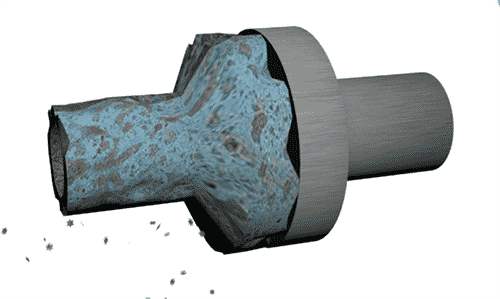 Why ductile iron couplings on stainless steel pipes works