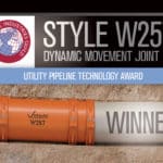Victaulic W257 Dynamic Movement Joint Wins Pipeline Industry Guild “Utility Pipeline Technology Award”