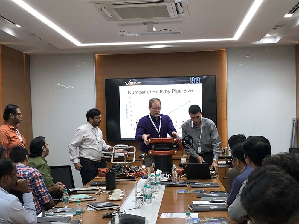 Presentation of Victaulic Solutions to Engineering Procurement Construction Firms in India