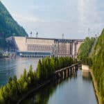 Hydroelectric Power Station on Yenisei River in Russia - Victaulic offers pipe joining solutions for hydropower plants