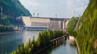 Hydroelectric Power Station on Yenisei River in Russia - Victaulic offers pipe joining solutions for hydropower plants