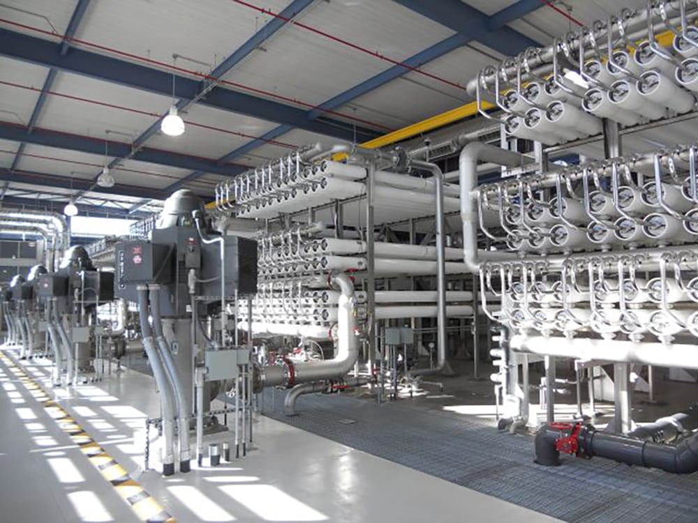 Desalination Facility Piping System