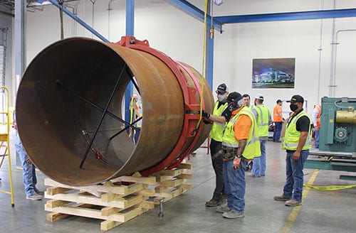 Victaulic Hosts Large Diameter Pipe Joining Training