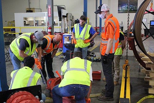 Victaulic Hosts Large Diameter Pipe Joining Training