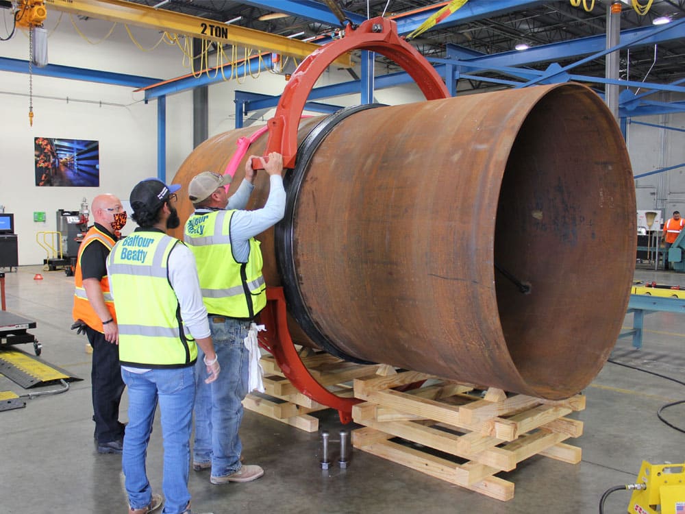 Victaulic hosts NEWPP Contractor for Large Diameter Pipe Joining Training