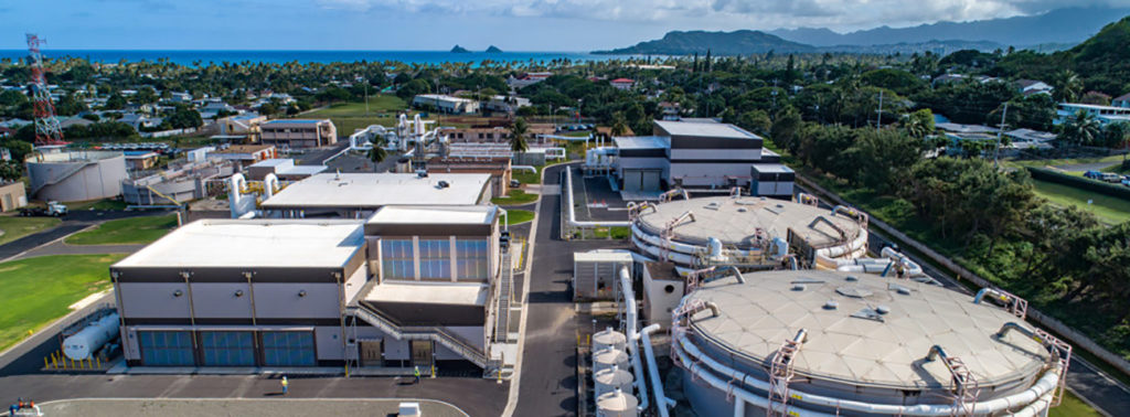 Projet de la station de traitement des eaux usées de Kailua