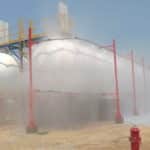 LPG storage tanks