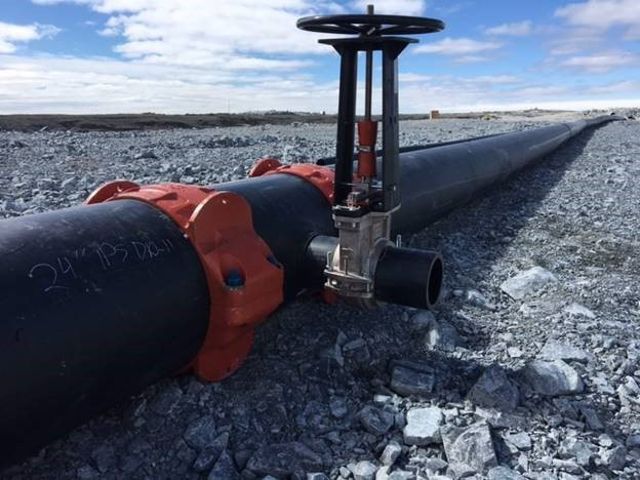 HDPE Mining Pipeline with Victaulic Couplings