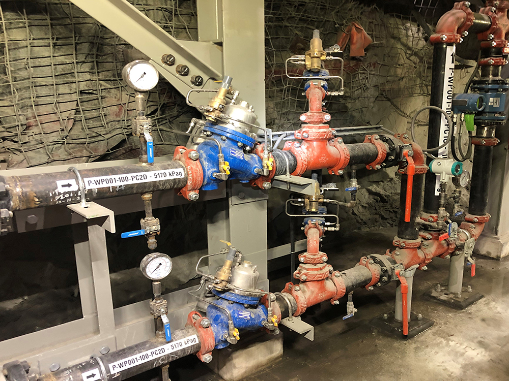 Managing Process Water in Underground Mining