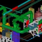 3D scan of the barge - part of the prefabrication process