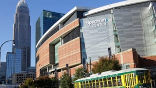 The Spectrum Center in North Carolina, USA remained operational during water system retrofit using Victaulic products