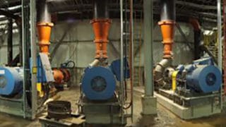 Three slurry pumping systems utilizing Victaulic AGS couplings