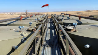 Vent Line Installation at North Dakota Production Facility
