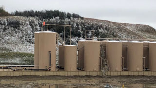 Crestwood Gondor Saltwater Disposal Facility Tank Farm