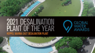 2021 Desalination Plant of the Year - Keppel Marina East Desalination Plant used Victaulic Infrastructure Solutions