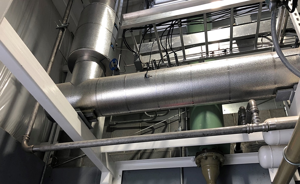 Instalación de Vic-Press™ en unas instalaciones de compresores de aire