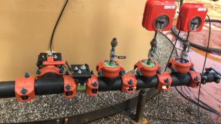 Tank battery pipeline joined by Victaulic HDPE system solutions