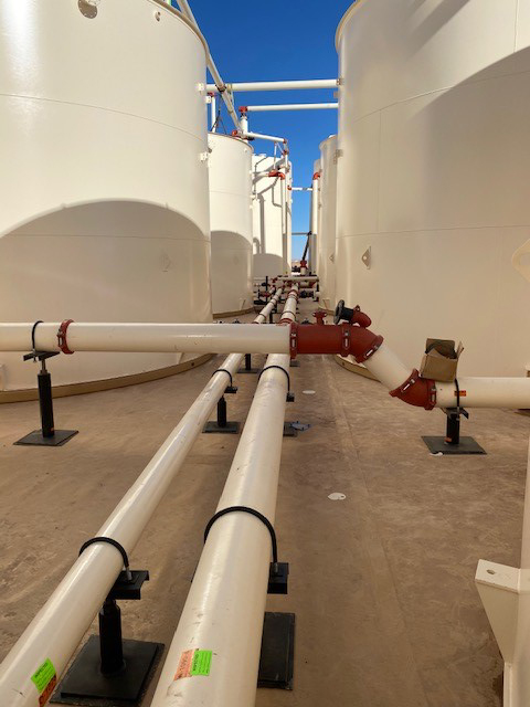 Projet d'installation de production de pétrole et de gaz en amont