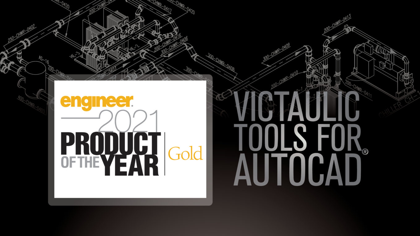 Victaulic Tools for AutoCAD – Ausgezeichnet als Produkt des Jahres von Consulting-Specifying Engineer 2021