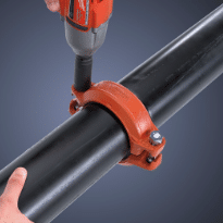 Victaulic 6" 107V Quick-Vic Rigid Coupling For Grooved End Pipe (6.625 OD)