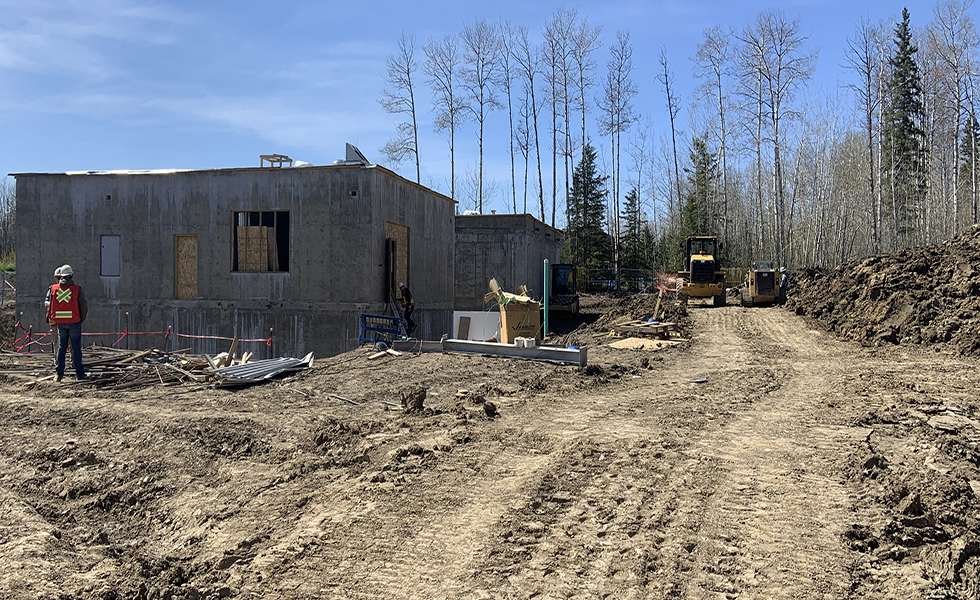 Fort McMurray First Nations Pump Station jobsite