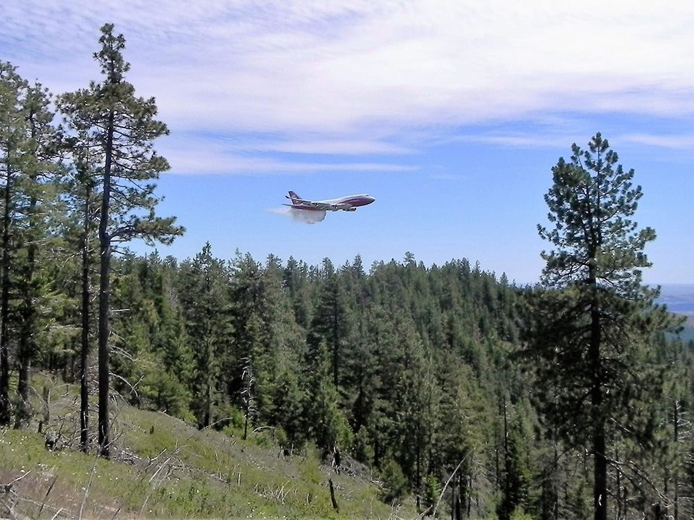 Global SuperTanker, Global Response. Fire Suppression wild fires.