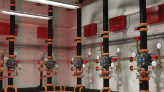 Series 769N Preaction Install - Fire Safety innovation in an electrical manufacturing facility fire protection project