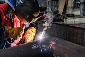 Welding generates hazardous air pollutants and metal fumes. Besides airborne pollutants, it is a process that also generates solid waste.