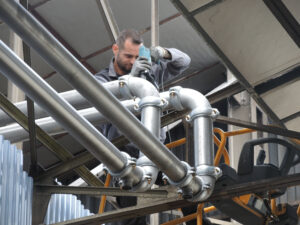 The flame-free Victaulic method of pipe joining offers a practical solution to several key construction challenges faced today.