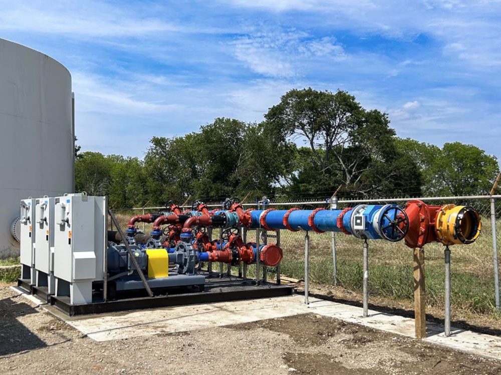 Flexible Couplings Fast-Track Van Alstyne Booster Station for Growing Texas Community