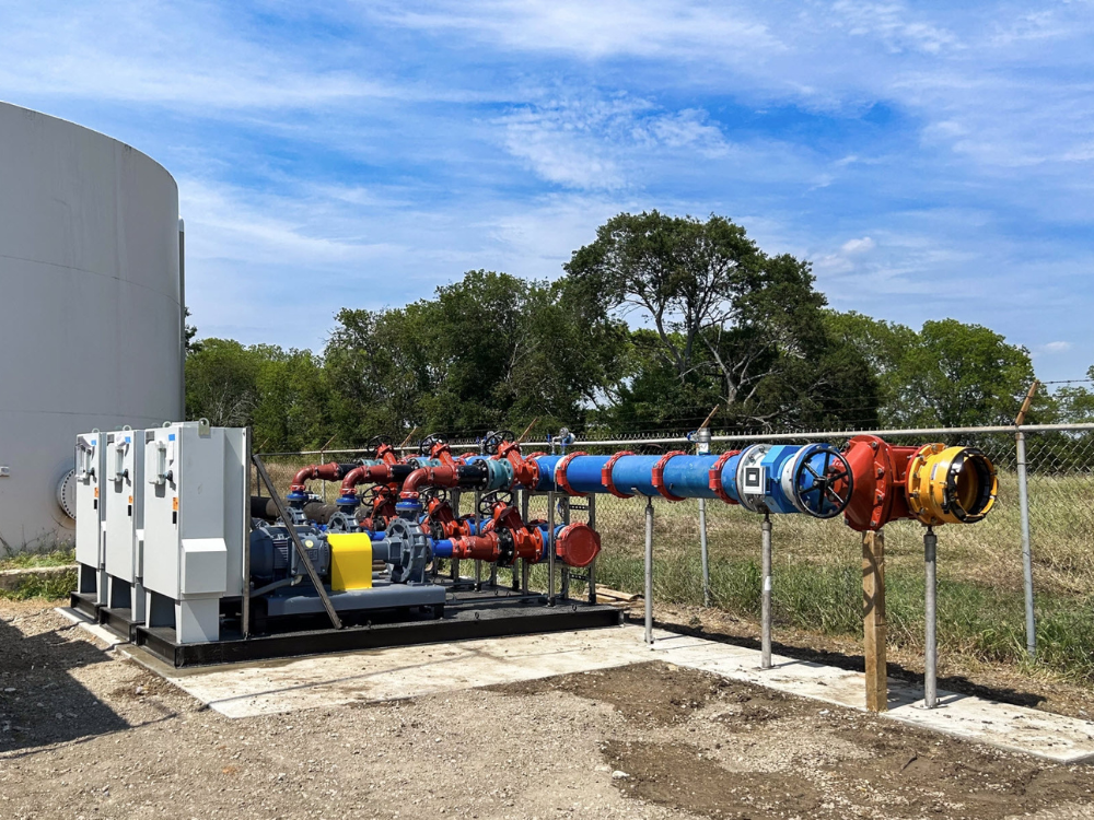 Flexible Couplings Fast-Track Van Alstyne Booster Station for Growing Texas Community