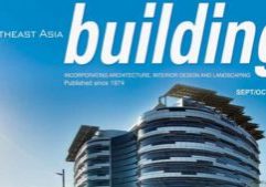 Southeast Asia Building Magazine - September-October 2015 issue cover – features flexible sprinklers in fire protection systems article by Victaulic’s John Stempo